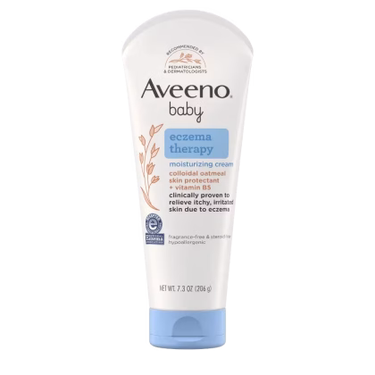 aveeno baby eczema therapy - Kem bôi chàm, dưỡng ẩm Aveeno Baby Eczema Therapy Moisturizing Cream 206g