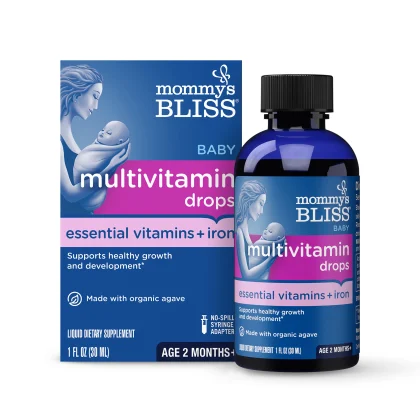 siro multivitamin Mommy's Bliss - Siro MultiVitamin Và Sắt Cho Bé Mommy’s Bliss Baby từ 2 tháng tuổi 30ml