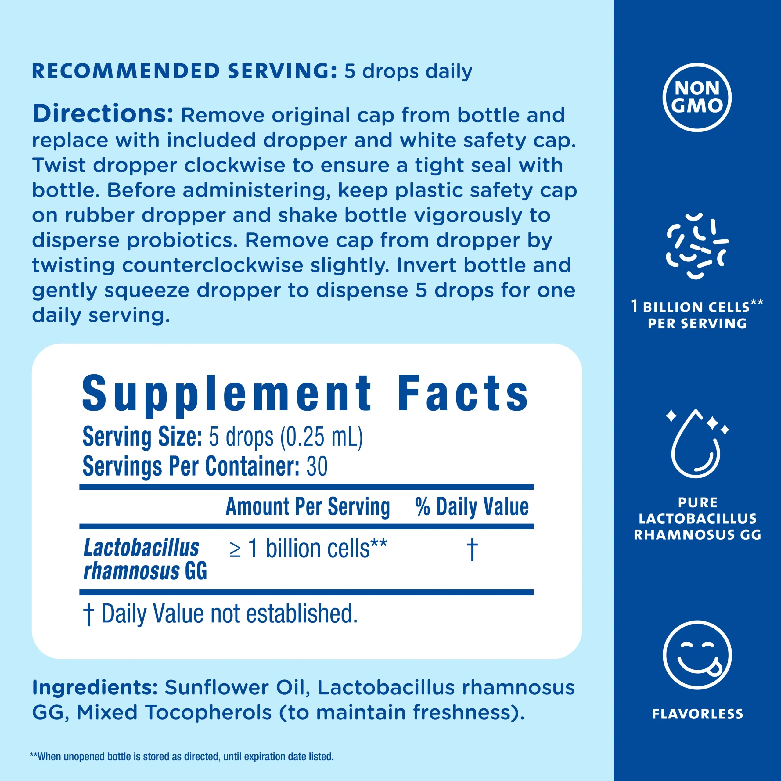 men vi sinh cho bé - Men Vi Sinh Mommy’s Bliss Baby Probiotic Drops Giảm Đầy Hơi Và Táo Bón 10ml