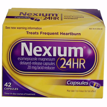 Nexium 24HR - Viên uống Nexium 24HR 42 viên - Hỗ trợ điều trị viêm loét dạ dày và kiểm soát acid, cải thiện sức khỏe tiêu hóa