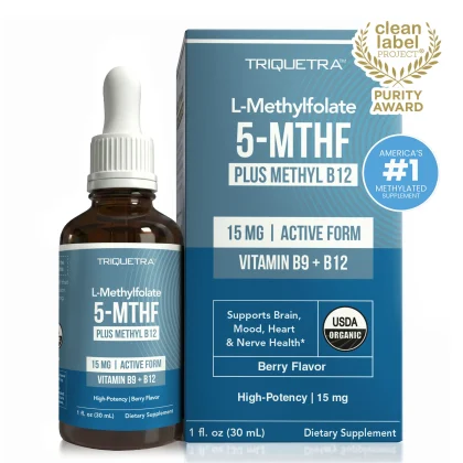 triquetra l-methylfolate - Siro Bổ Sung Triquetra L-Methylfolate 5-MTHF Plus Methyl B12 30ml